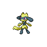 Riolu shiny front-facing sprite from Pokémon Black 2