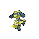 Riolu shiny front-facing sprite from Pokémon HeartGold
