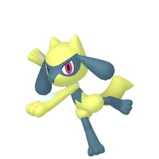 Riolu shiny front-facing sprite from Pokémon Violet