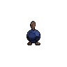 Roggenrola back-facing sprite from Pokémon Black