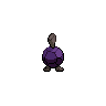 Roggenrola shiny back-facing sprite from Pokémon Black