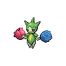 Roselia front-facing sprite from Pokémon White