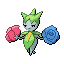 Roselia front-facing sprite from Pokémon Sapphire