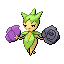 Roselia shiny front-facing sprite from Pokémon Sapphire