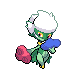 Roserade front-facing sprite from Pokémon HeartGold