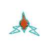 Rotom back-facing sprite from Pokémon Black 2