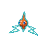 Rotom front-facing sprite from Pokémon Black