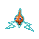Rotom front-facing sprite from Pokémon Pearl