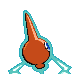 Rotom back-facing sprite from Pokémon Platinum