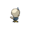 Rufflet back-facing sprite from Pokémon Black