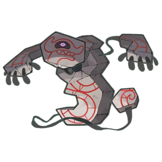 Runerigus, the Grudge Pokémon — Ground/Ghost-type Pokémon official artwork