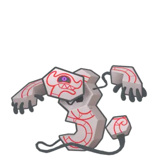 Runerigus front-facing sprite from Pokémon Sword