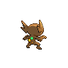 Sableye shiny back-facing sprite from Pokémon Black 2