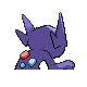 Sableye back-facing sprite from Pokémon Diamond