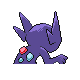 Sableye back-facing sprite from Pokémon SoulSilver