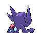 Sableye back-facing sprite from Pokémon Platinum