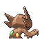 Sableye shiny back-facing sprite from Pokémon Ruby