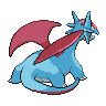 Salamence back-facing sprite from Pokémon Black