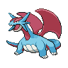 Salamence front-facing sprite from Pokémon Black
