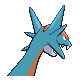 Salamence back-facing sprite from Pokémon Diamond