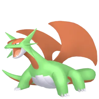 Salamence shiny front-facing sprite from Pokémon Alpha Sapphire