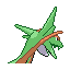 Salamence shiny back-facing sprite from Pokémon Ruby