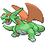 Salamence shiny front-facing sprite from Pokémon Ruby