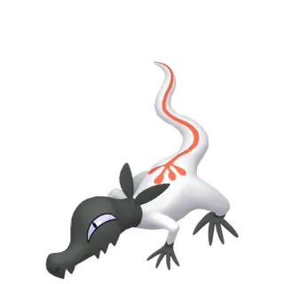 Salandit shiny front-facing sprite from Pokémon Sword