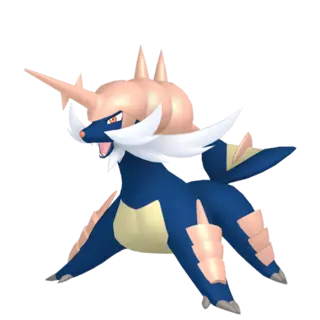 Samurott shiny front-facing sprite from Pokémon Legends: Arceus