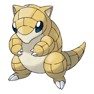 Sandshrew official artwork