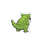 Sandshrew shiny back-facing sprite from Pokémon Black