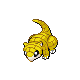 Sandshrew front-facing sprite from Pokémon Pearl