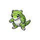 Sandshrew shiny front-facing sprite from Pokémon SoulSilver