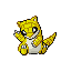 Sandshrew front-facing sprite from Pokémon Sapphire