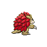 Sandslash shiny back-facing sprite from Pokémon Black 2