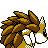 Sandslash back-facing sprite from Pokémon Crystal