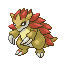 Sandslash shiny front-facing sprite from Pokémon FireRed
