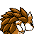 Sandslash back-facing sprite from Pokémon Gold
