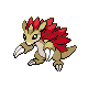 Sandslash shiny front-facing sprite from Pokémon HeartGold