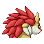 Sandslash shiny back-facing sprite from Pokémon Ruby