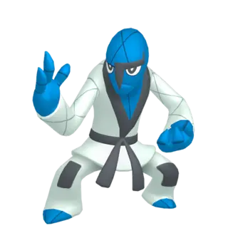 Sawk front-facing sprite from Pokémon Omega Ruby