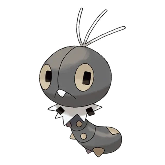 Scatterbug, the Scatterdust Pokémon — Bug-type Pokémon official artwork