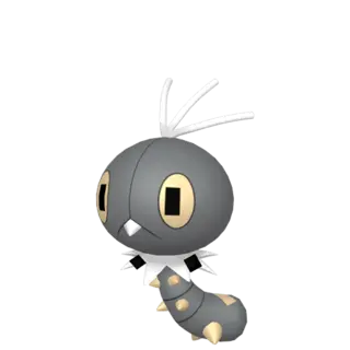 Scatterbug front-facing sprite from Pokémon Alpha Sapphire