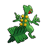 Sceptile back-facing sprite from Pokémon White