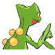 Sceptile back-facing sprite from Pokémon Pearl