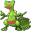 Sceptile front-facing sprite from Pokémon Emerald
