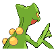 Sceptile back-facing sprite from Pokémon HeartGold