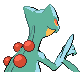 Sceptile shiny back-facing sprite from Pokémon HeartGold