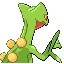 Sceptile back-facing sprite from Pokémon Sapphire