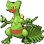 Sceptile front-facing sprite from Pokémon Sapphire